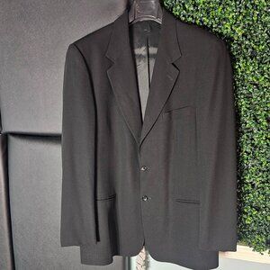Banana Republic Italian Wool  Suit - Jacket and Slacks Set - Black